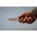 Нож "Грибник" (440C, венге, бубинга, резной)