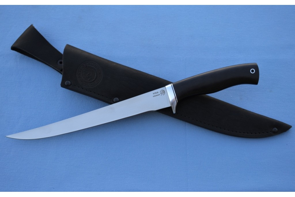 Нож "Филейный-2" (95Х18, мореный граб)