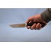 Нож "Мангуст" (95Х18, мореный граб, резной)