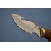 Нож "Скиннер" (95Х18, литье латунь, береста)