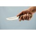 Нож "Бобр" (Elmax, мореный граб, карельская береза, резной)
