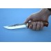 Нож "Беркут" (Х12МФ, бубинга, береста)