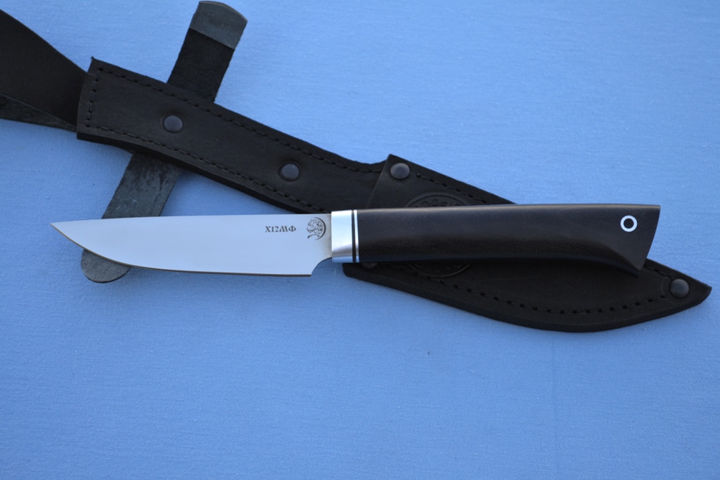 Нож "Шеф-повар-1" (Х12МФ, мореный граб)