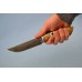 Нож "Мангуст" (ХВ5, карельская береза, рог лося, резной)