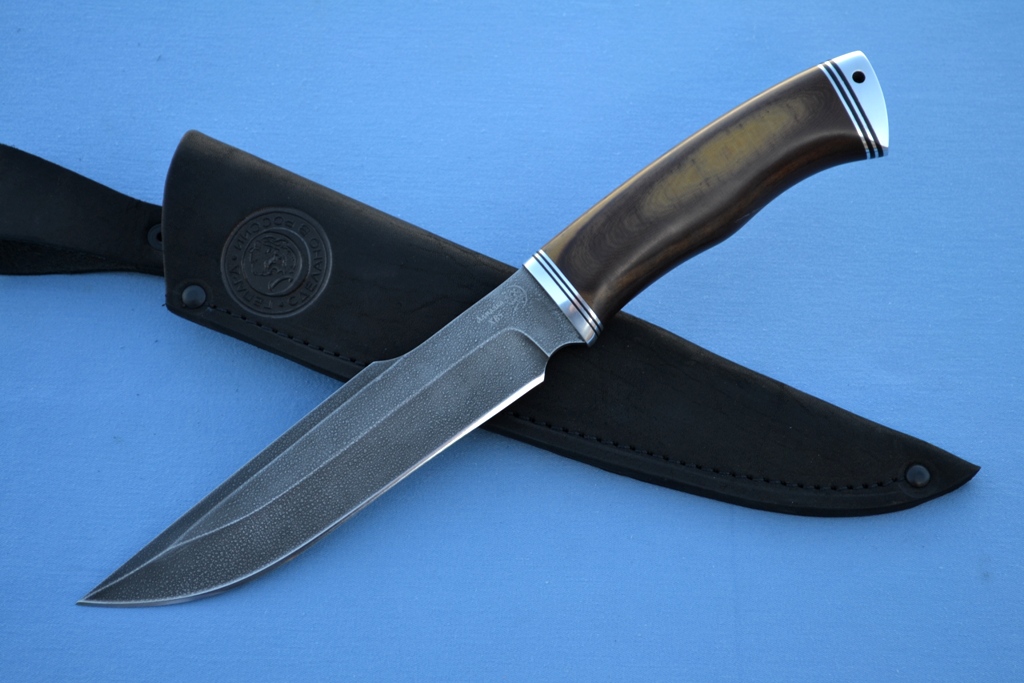 Нож "Медведь" (ХВ5, дюраль, текстолит)
